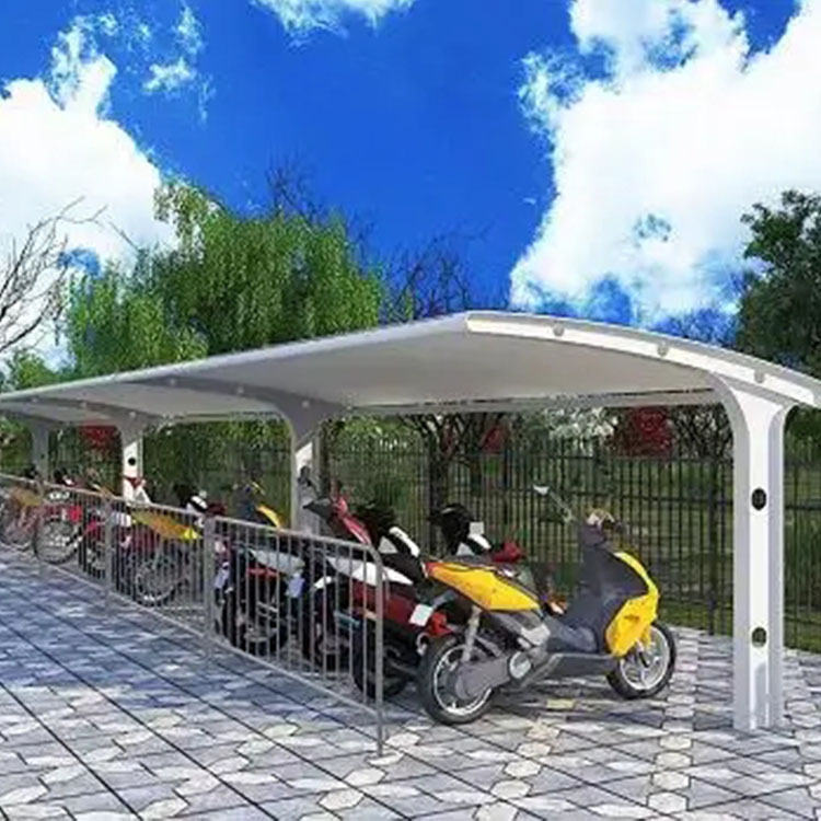 开鲁县膜结构电动车棚